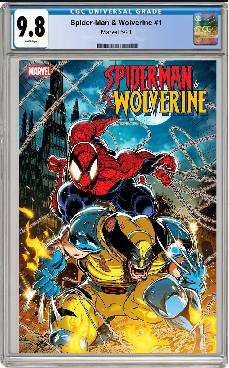 Spider-Man & Wolverine #1 CGC Graded 9.8 - Main Cover
