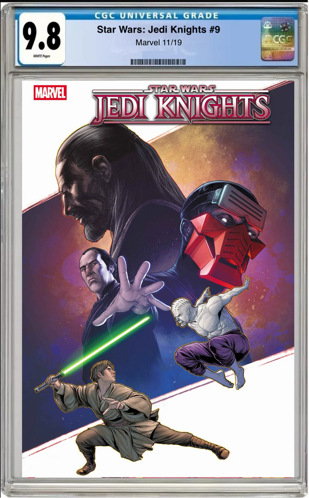 Star Wars: Jedi Knights #9 – CGC Graded 9.8 Main Cover - Dad's
