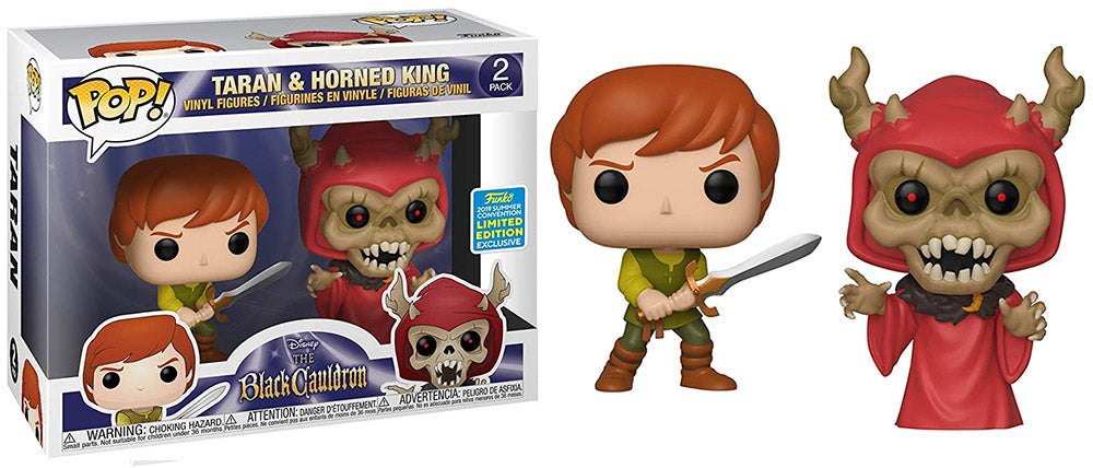 Taran &amp; Horned King (The Black Cauldron) 2-pk - 2019 Summer Convention Exclusive