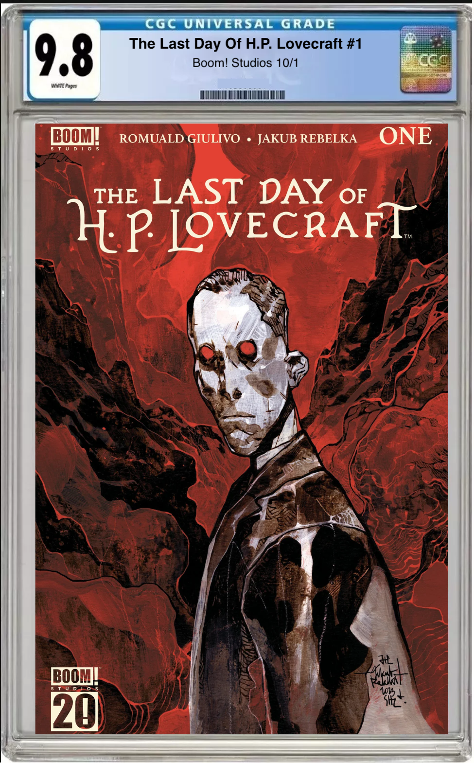 The Last Days of H.P. Lovecraft #1 – CGC Graded 9.8 Main Cover