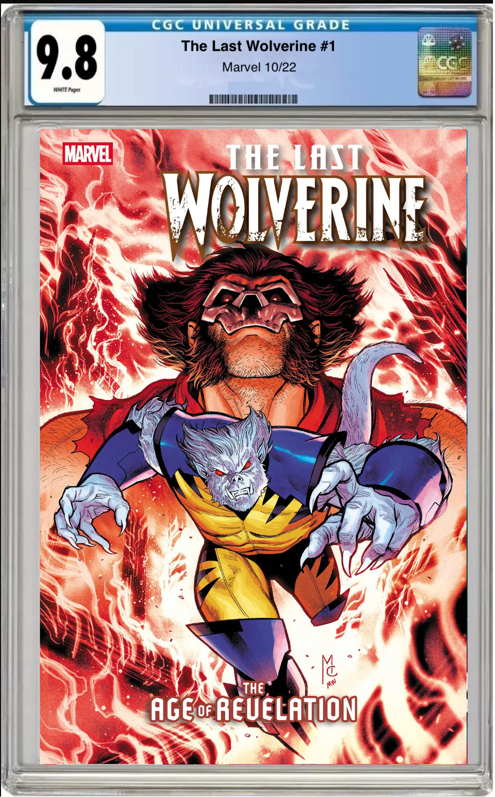 The Last Wolverine #1 – CGC Graded 9.8 Main Cover