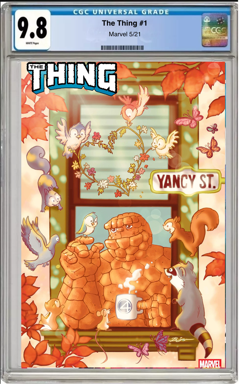 The Thing #1 – CGC Graded 9.8 – Ben Su Cover