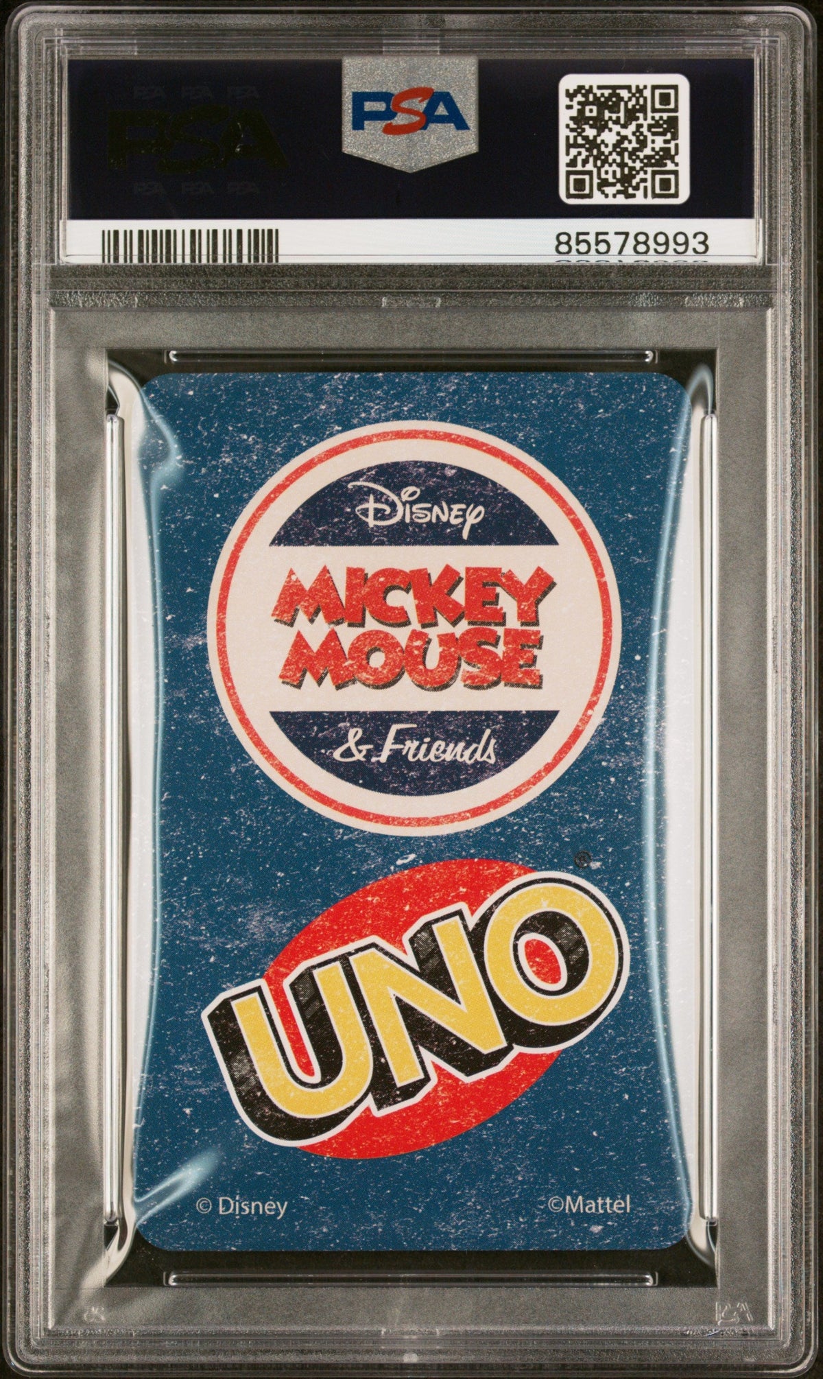 2018 UNO DISNEY MICKEY MOUSE &amp; FRIENDS MICKEY MOUSE RED 2 PSA 9