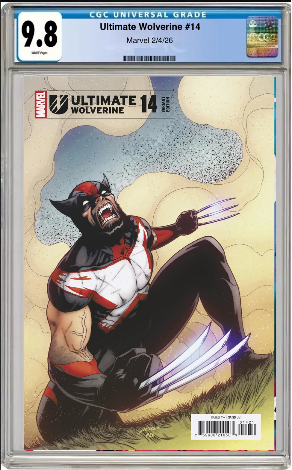 Ultimate Wolverine #14 – CGC Graded 9.8 Pere Perez Cover