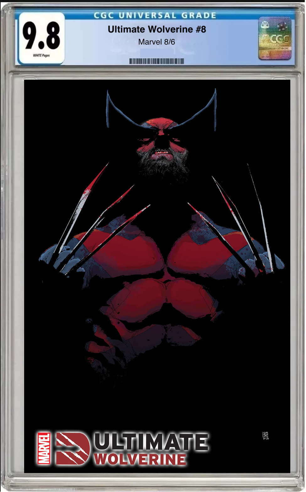 Ultimate Wolverine #8 – CGC Graded 9.8 Andrea Sorrentino Cover