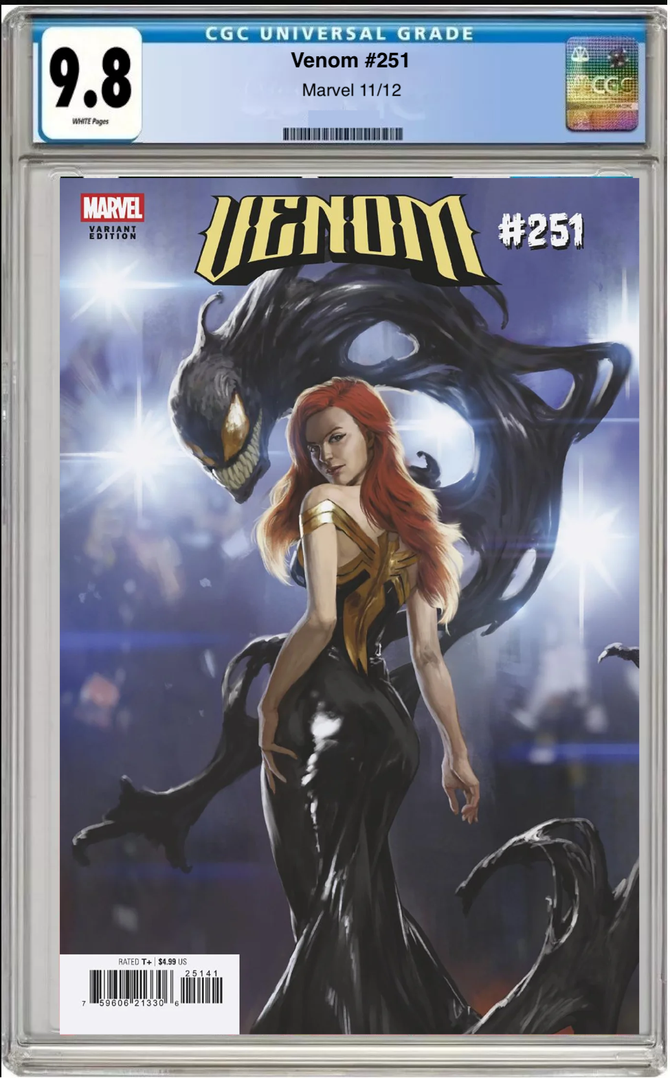 Venom #251 CGC 9.8 Skan Cover comic book.