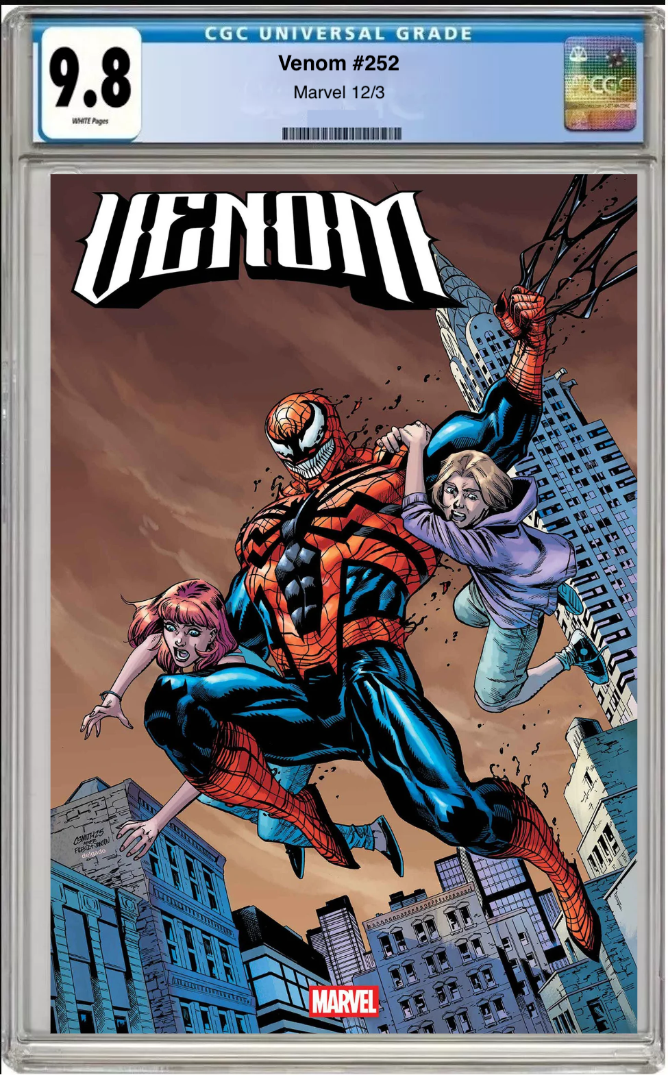 Venom #252 – CGC Graded 9.8 Cory Smith Homage Cover