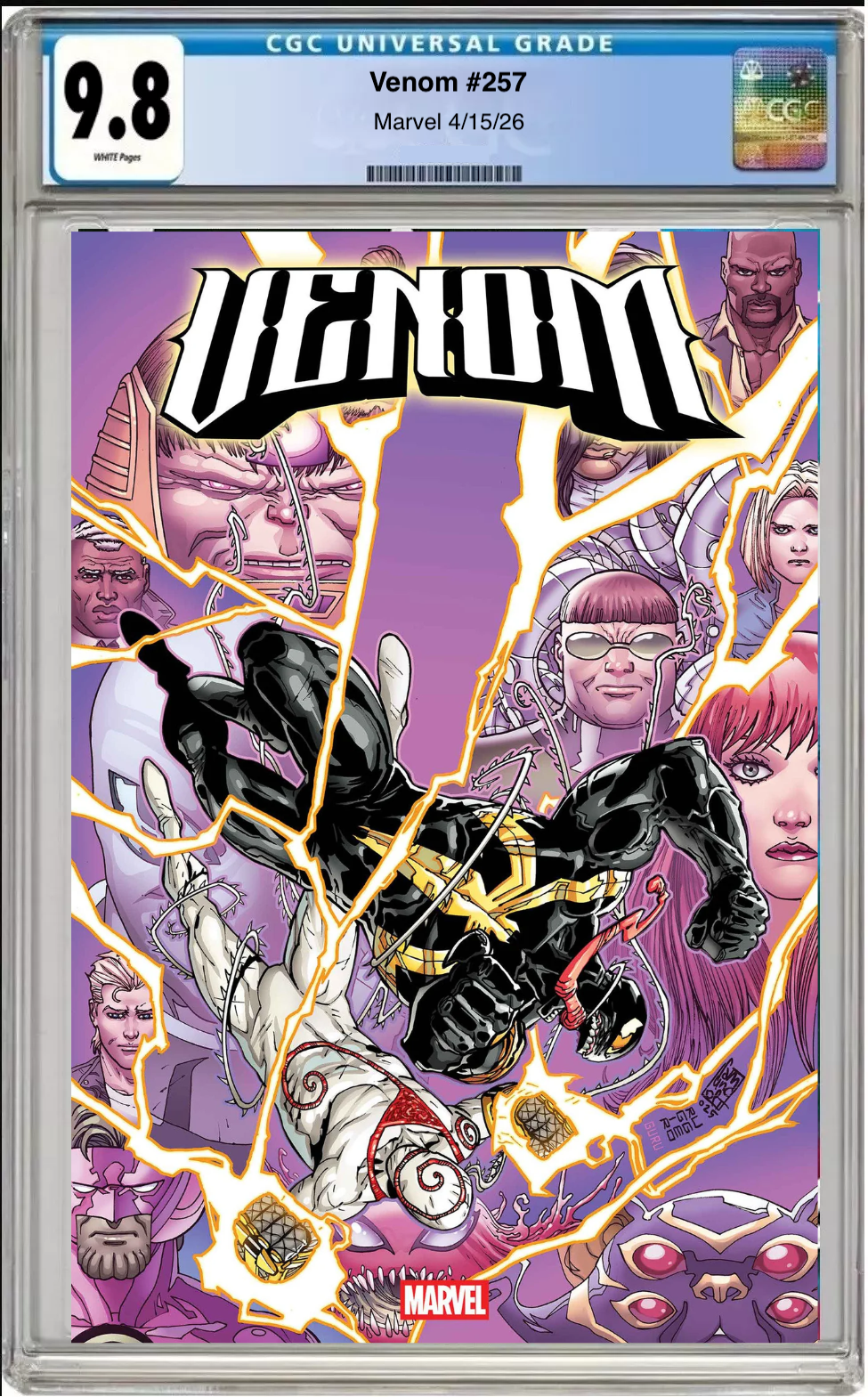 Venom #257 – CGC Graded 9.8 Main Cover - Dad's Comic Vault