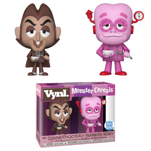 Funko Vynl. Count Chocula &amp; Franken Berry - Funko Shop Exclusive