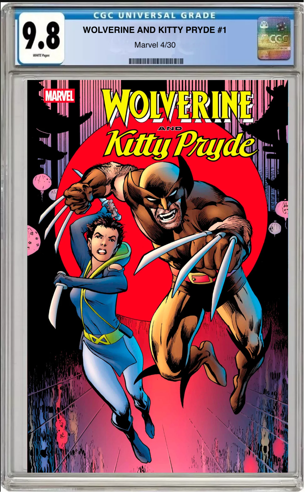 Wolverine and Kitty Pryde #1 CGC Graded 9.8 - Main Cover