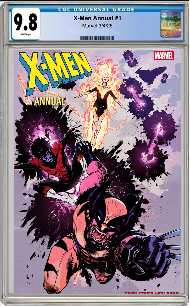 X-Men Annual #1 – CGC Graded 9.8 Sanford Greene Cover - Dad's
