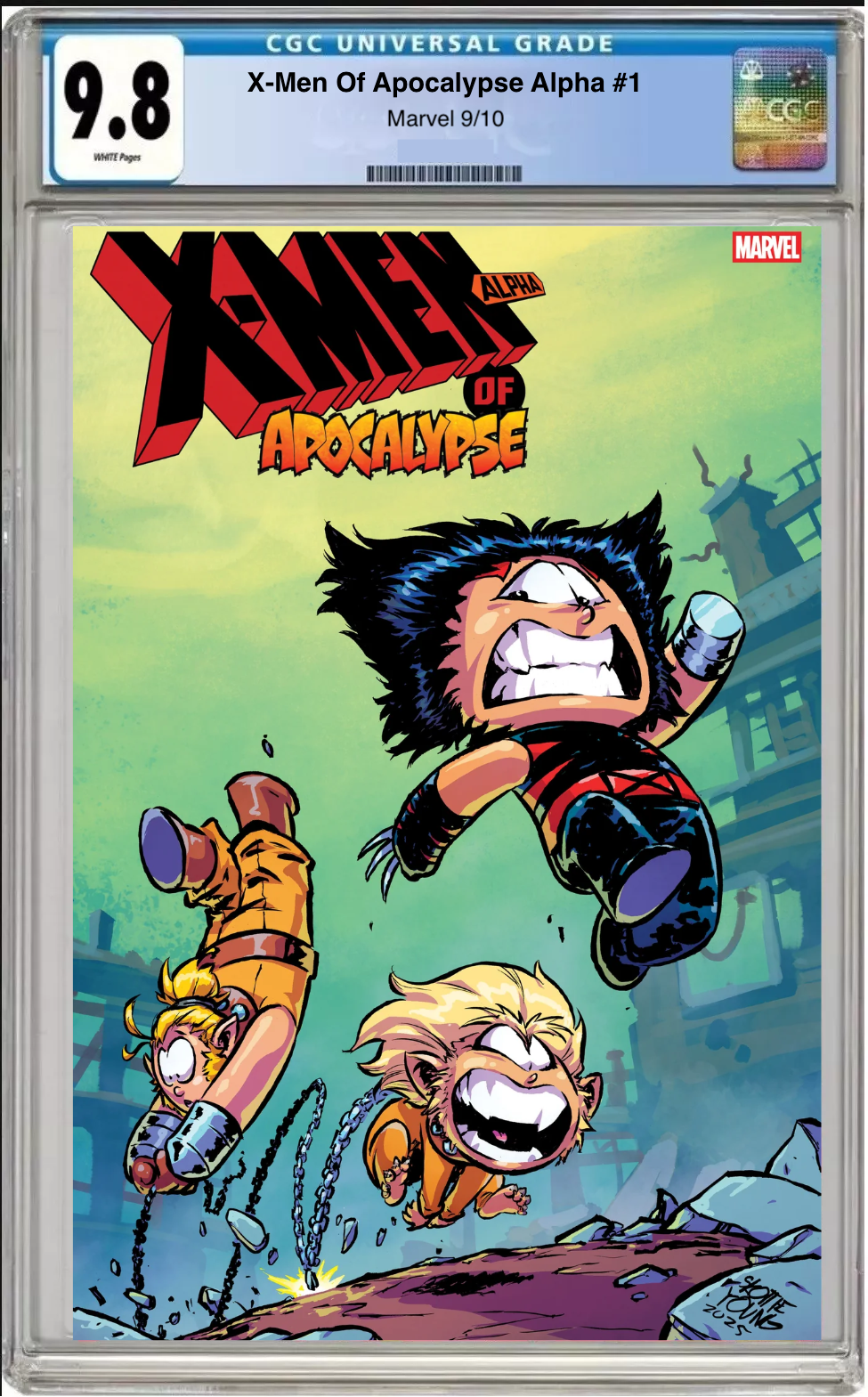 X-Men of Apocalypse Alpha #1 – CGC Graded 9.8 Skottie Young Cover