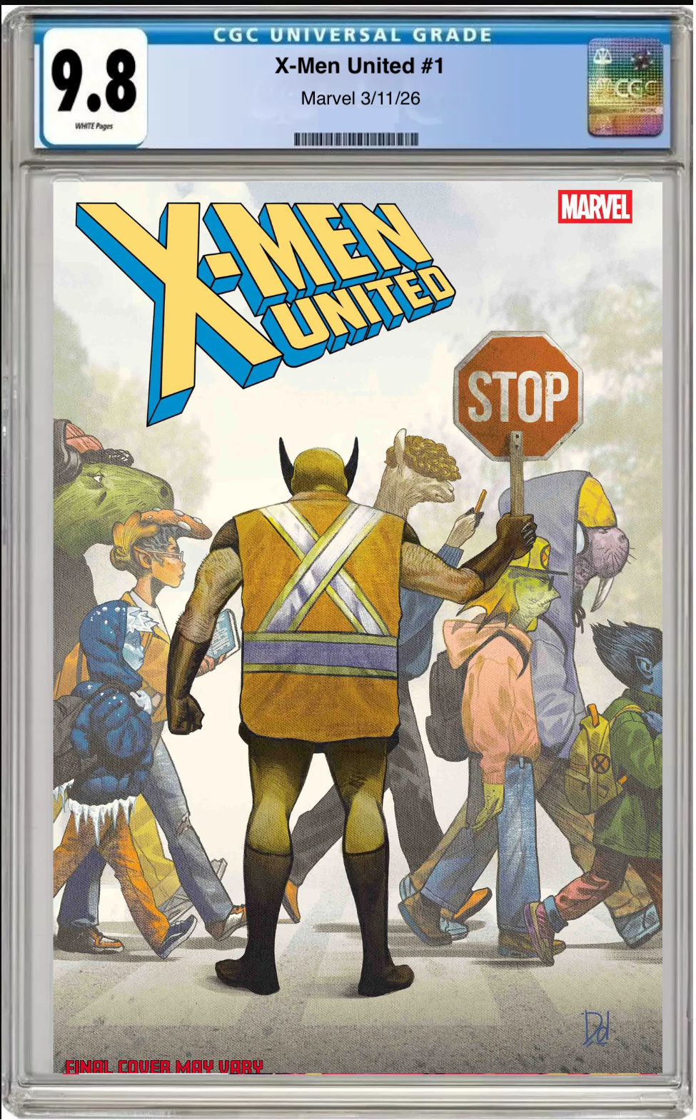 X-Men: United #1 – CGC Graded 9.8 Mike Del Mundo Cover