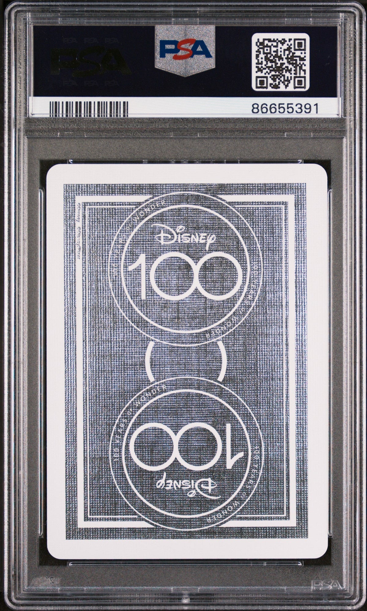 2023 DISNEY 100 PLAYING CARDS NEMO ACE OF HEARTS PSA 10