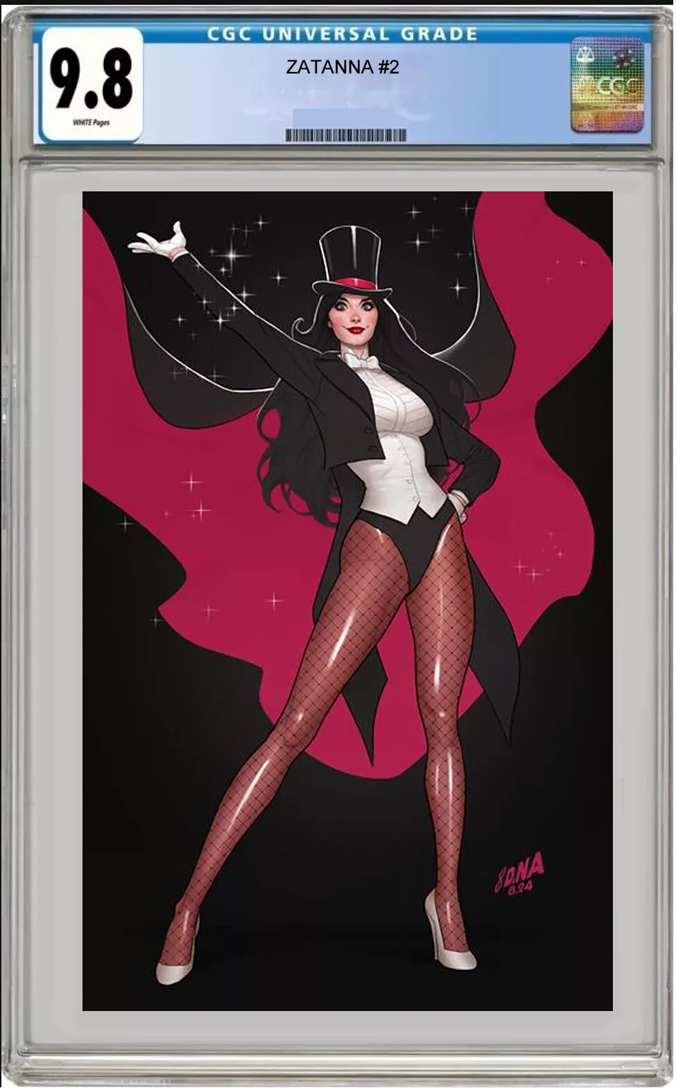 zatanna #1 cgc graded 9.8 Cover B